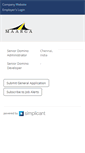 Mobile Screenshot of maarga.simplicant.com